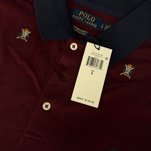 Polo by Ralph Lauren Men's Burgundy Polo Shirt